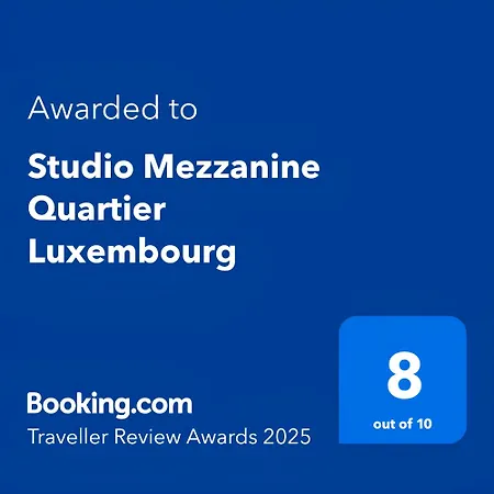 Studio Mezzanine Quartier Luxembourg Free Netflix-2